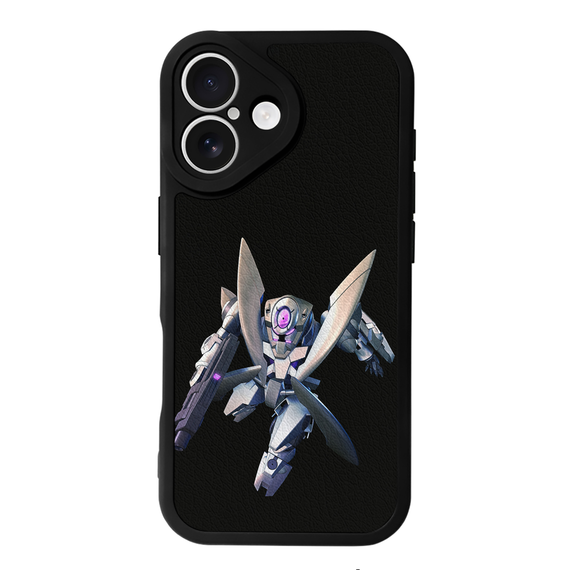 （画像用） 機動戦士ガンダム Mobile Suit Gundam 【iPhone 16シリーズ対応】シリコンスマホケース（レザー調） 材質：シリコン